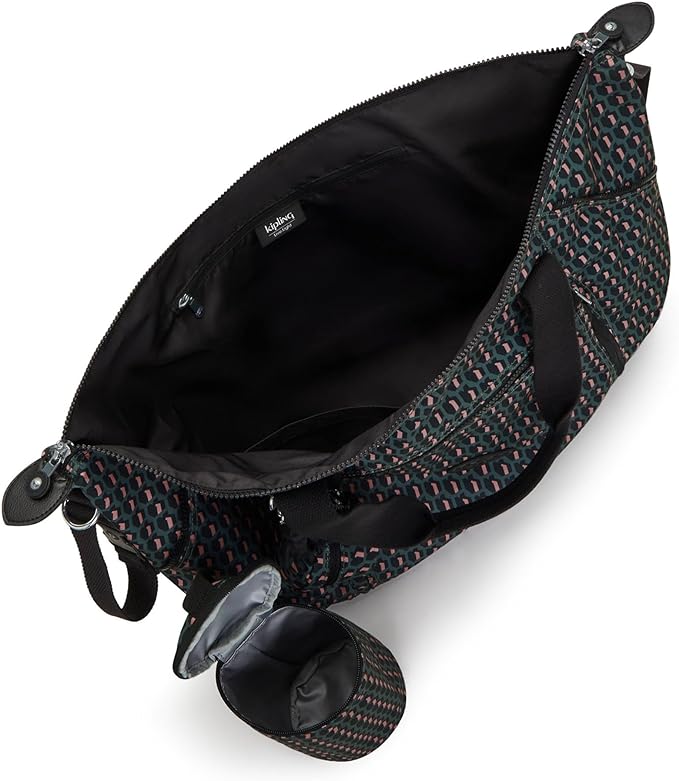 Bolso de bebé Kipling Art M Baby Bag Negro 3D K Pink