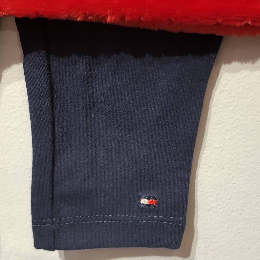 Conjunto de Bebé Tommy Hilfiger Niña Plush Rojo