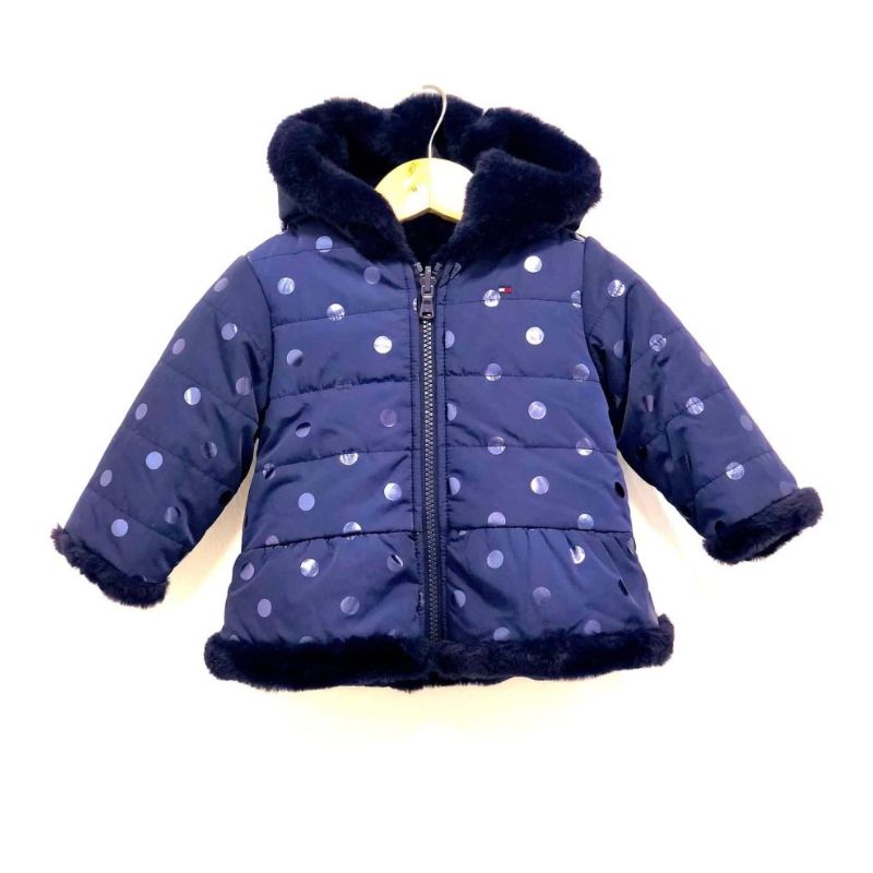 Parka Tommy Hilfiger de Niña Bebé Chaqueta Reversible – Cozy® Kids