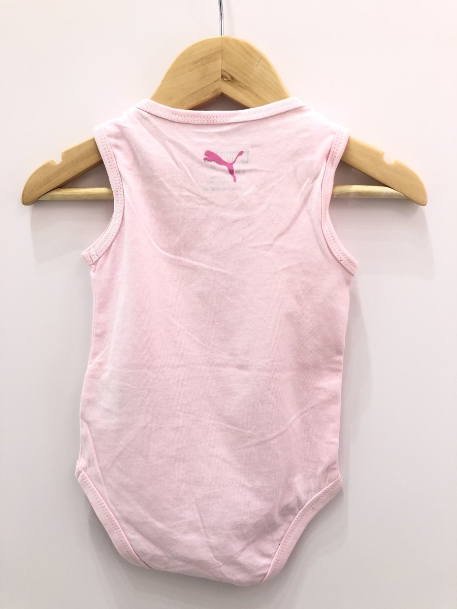 Body rosa pastel niña Puma Kids 99% algodón - Cozy Kids