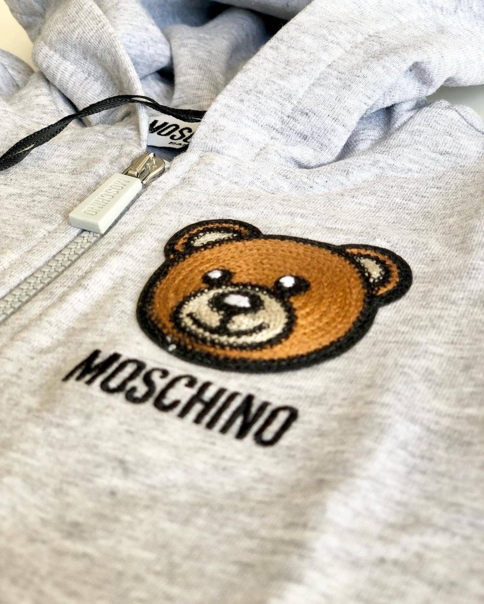 Buzo bebé unisex niño niña Moschino Gris - Cozy Kids