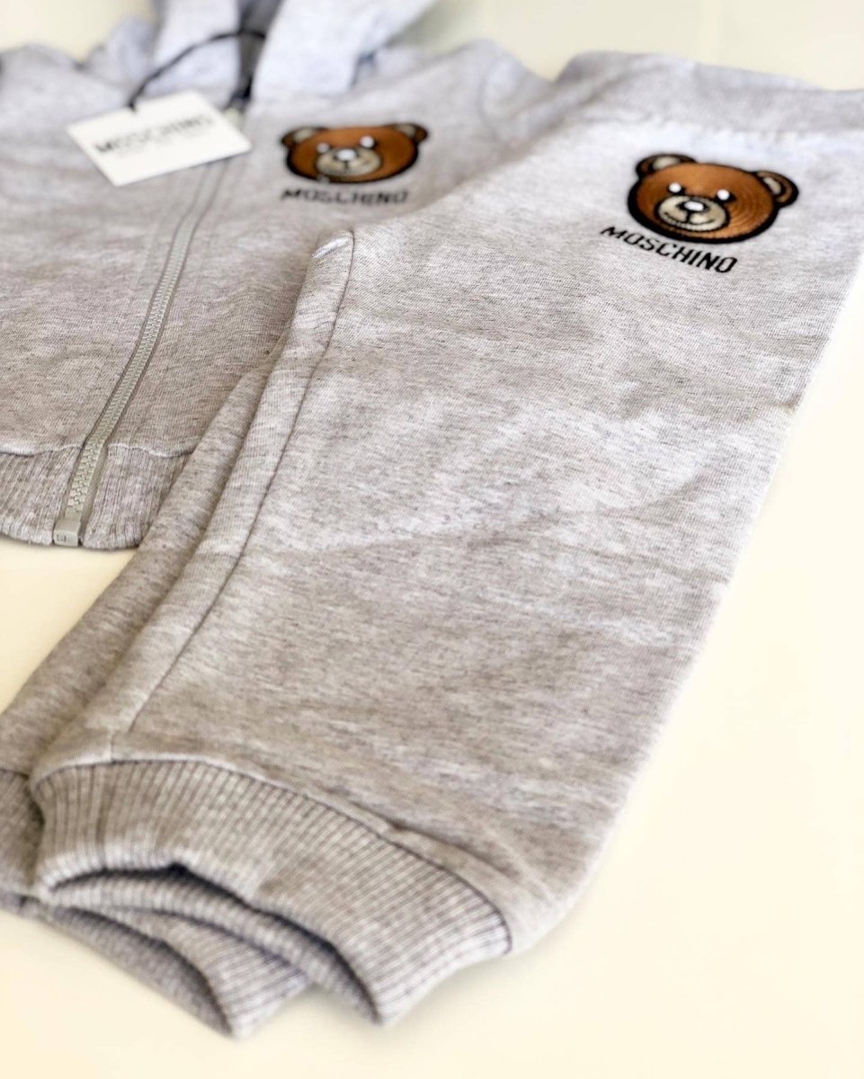 Buzo bebé unisex niño niña Moschino Gris - Cozy Kids