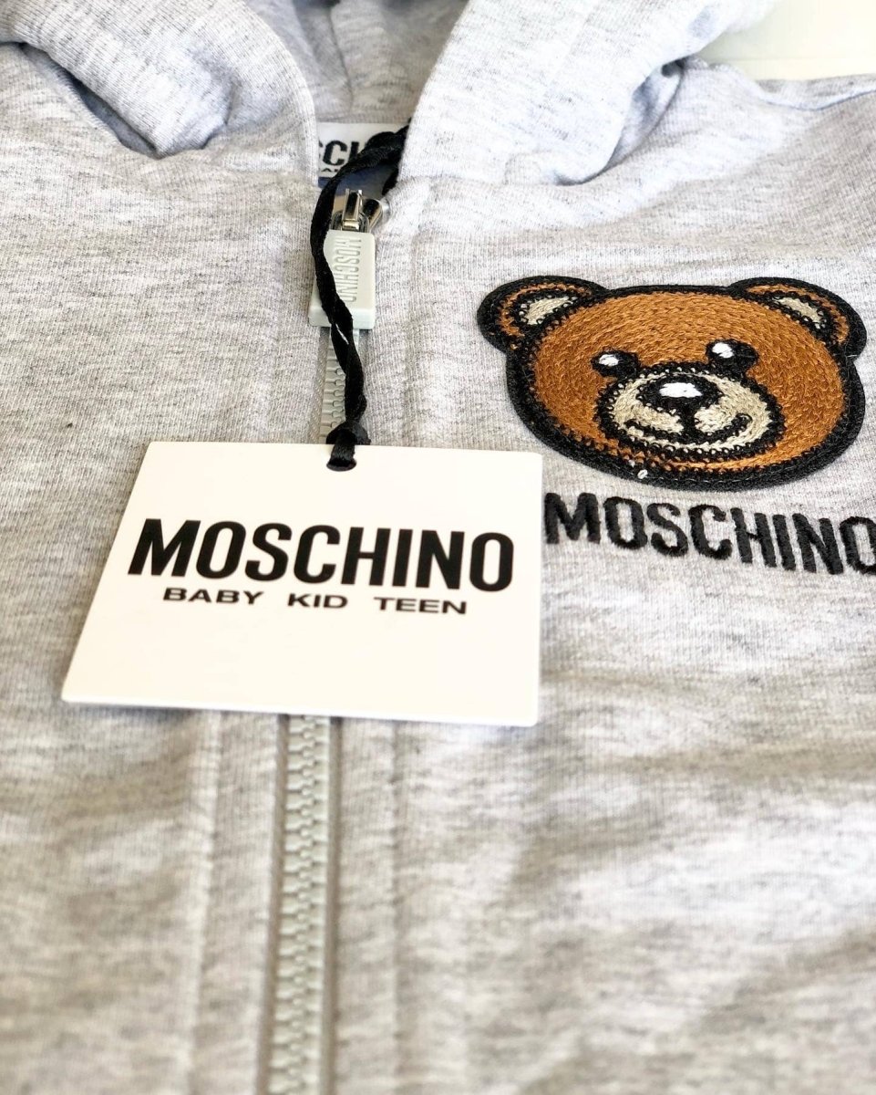 Buzo bebé unisex niño niña Moschino Gris - Cozy Kids
