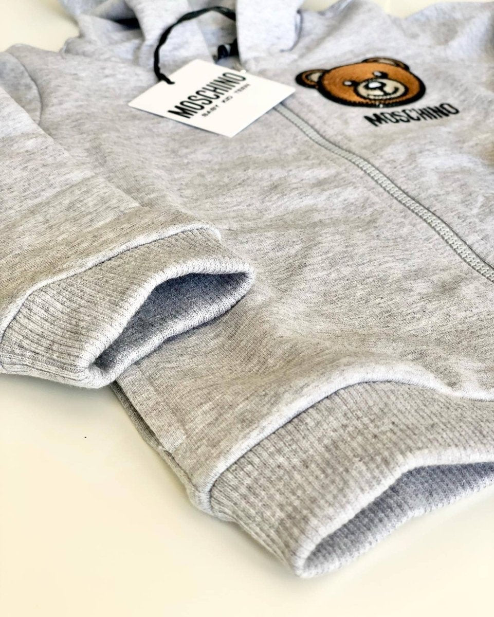 Buzo bebé unisex niño niña Moschino Gris - Cozy Kids