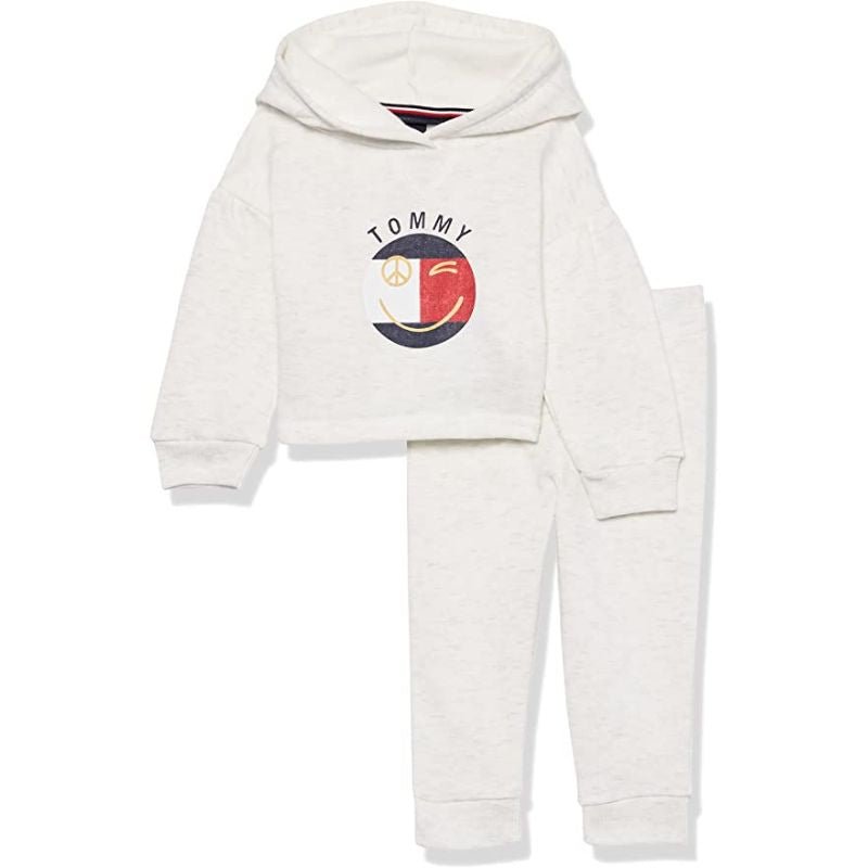Buzo de Bebé Tommy Hilfiger Niña Smile Gris Claro - Cozy Kids
