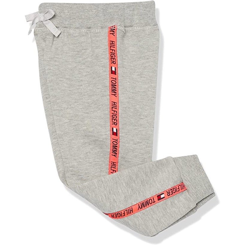 Buzo Tommy Hilfiger Bebé Niña Gris Bandas Fluor - Cozy Kids