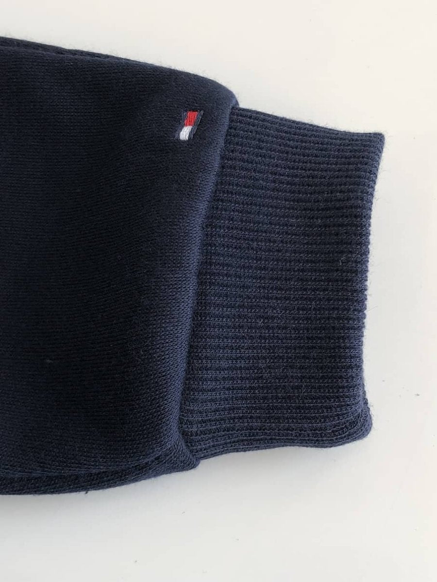 Buzo Tommy Hilfiger Bebé Niño Polerón Gris y Logo - Cozy Kids