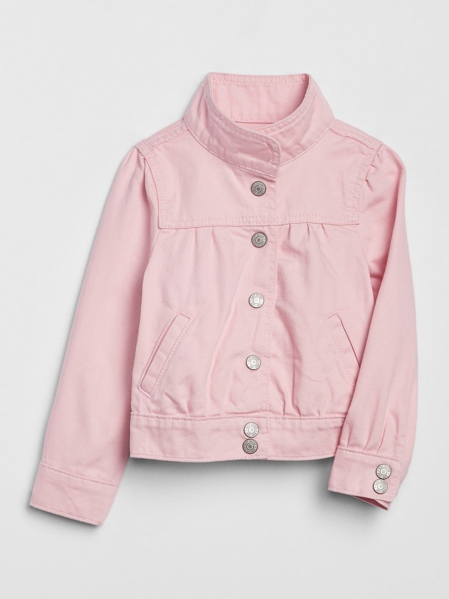 Chaqueta GAP Bebé denim niña rosada - Cozy Kids