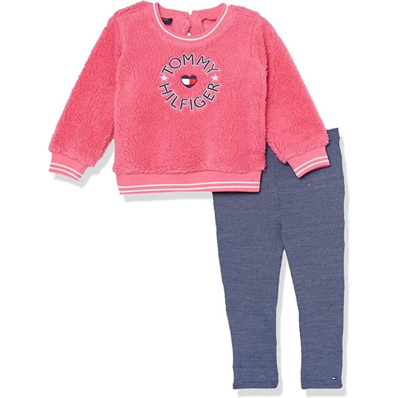 Conjunto de Bebé Tommy Hilfiger Niña Chiporro Rosa - Cozy Kids