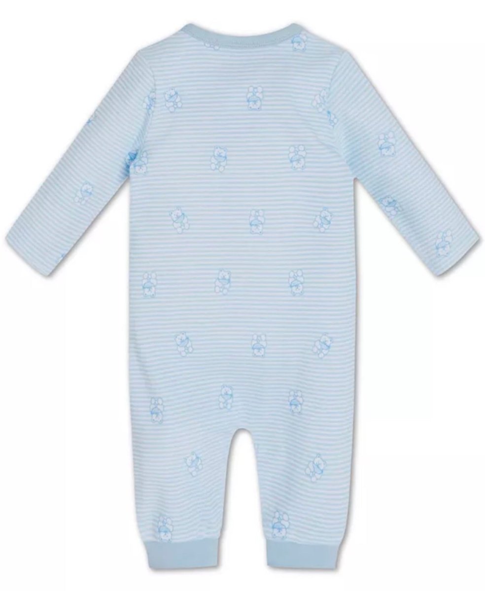 Enterito de Bebé Guess Algodón Orgánico Niño Celeste - Cozy Kids