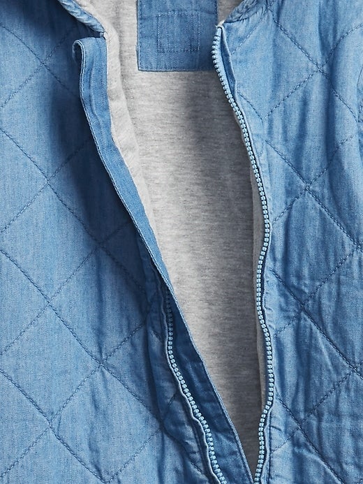 Enterito térmico Gap Bebé denim unisex niño niña color celeste - Cozy Kids