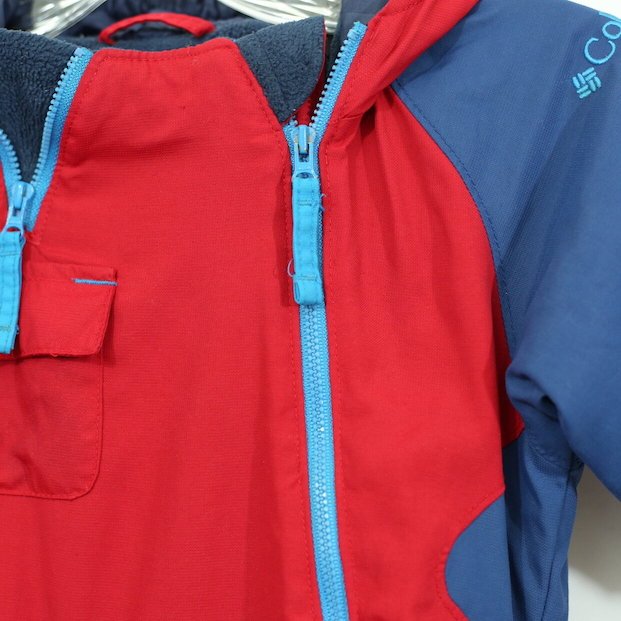 Enterito Térmico de Nieve Columbia Bebé Niño Impermeable Rojo y Azul - Cozy Kids