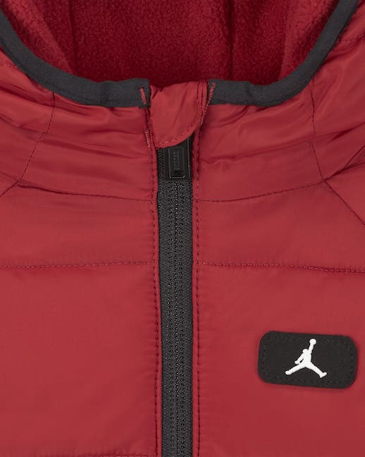 Enterito Térmico de Nieve Jordan Bebé Unisex Niña Niño Rojo