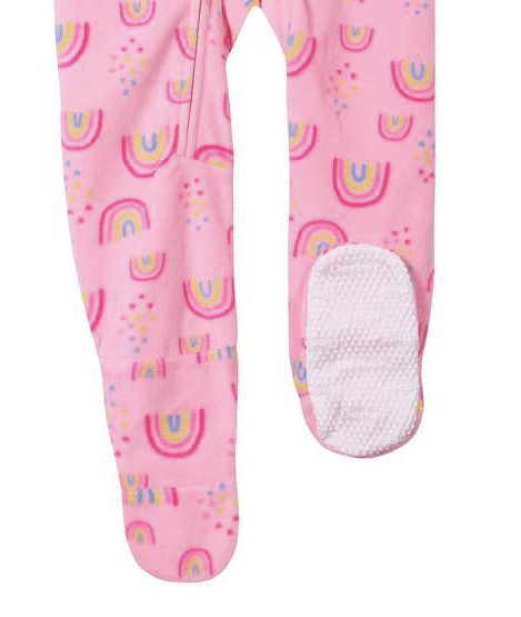 Enterito Pijama niña micropolar Bebé Niña Gerber arcoíris - Cozy Kids