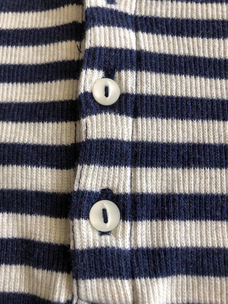 Enterito Polo Ralph Lauren Bebé Niño a Franjas Azul y Blanco - Cozy Kids