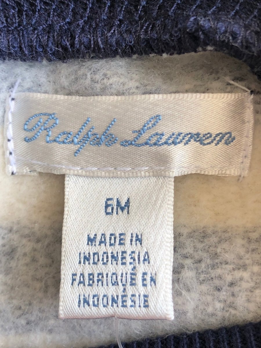 Enterito Polo Ralph Lauren Bebé Niño a Rayas Azul y Blanco - Cozy Kids