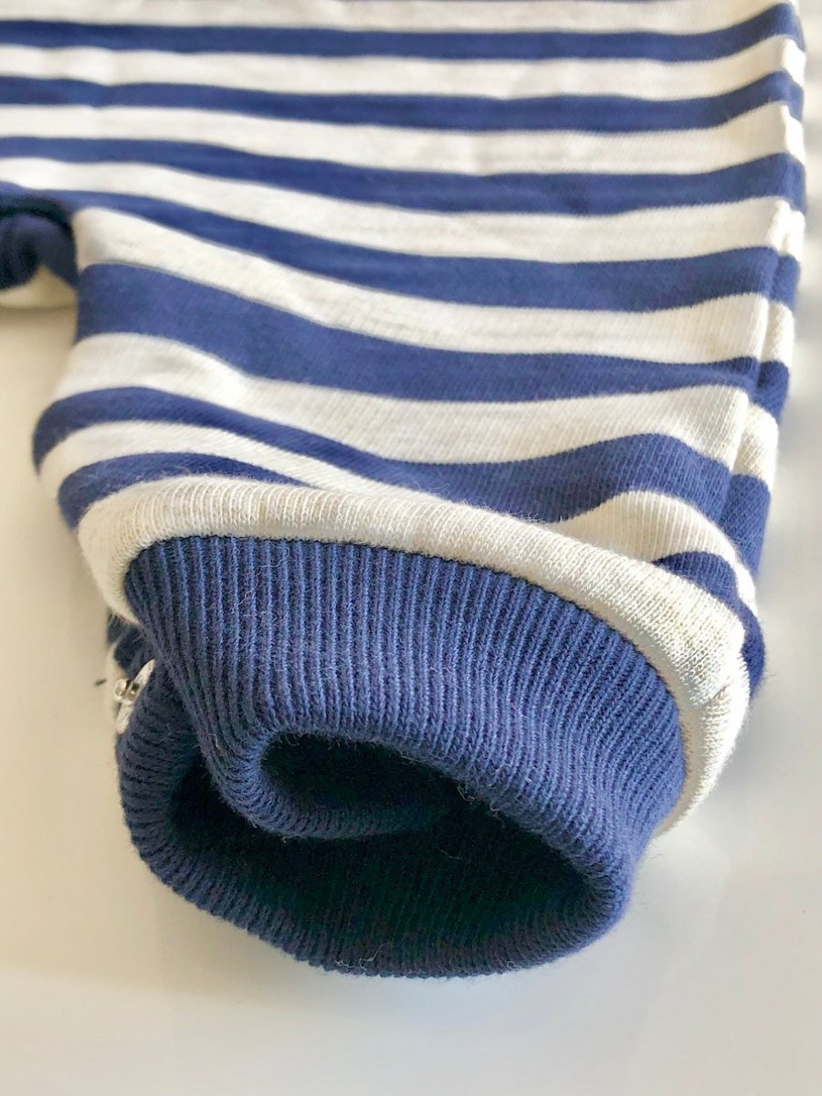 Enterito Polo Ralph Lauren Bebé Niño a Rayas Azul y Blanco - Cozy Kids