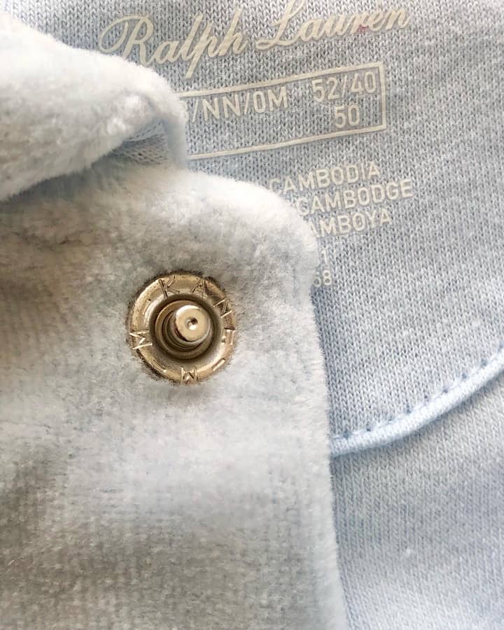 Enterito Polo Ralph Lauren Bebé Niño Plush Celeste - Cozy Kids