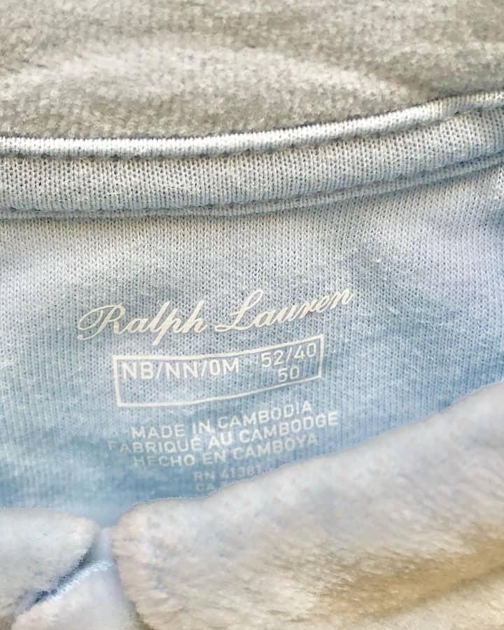 Enterito Polo Ralph Lauren Bebé Niño Plush Celeste - Cozy Kids