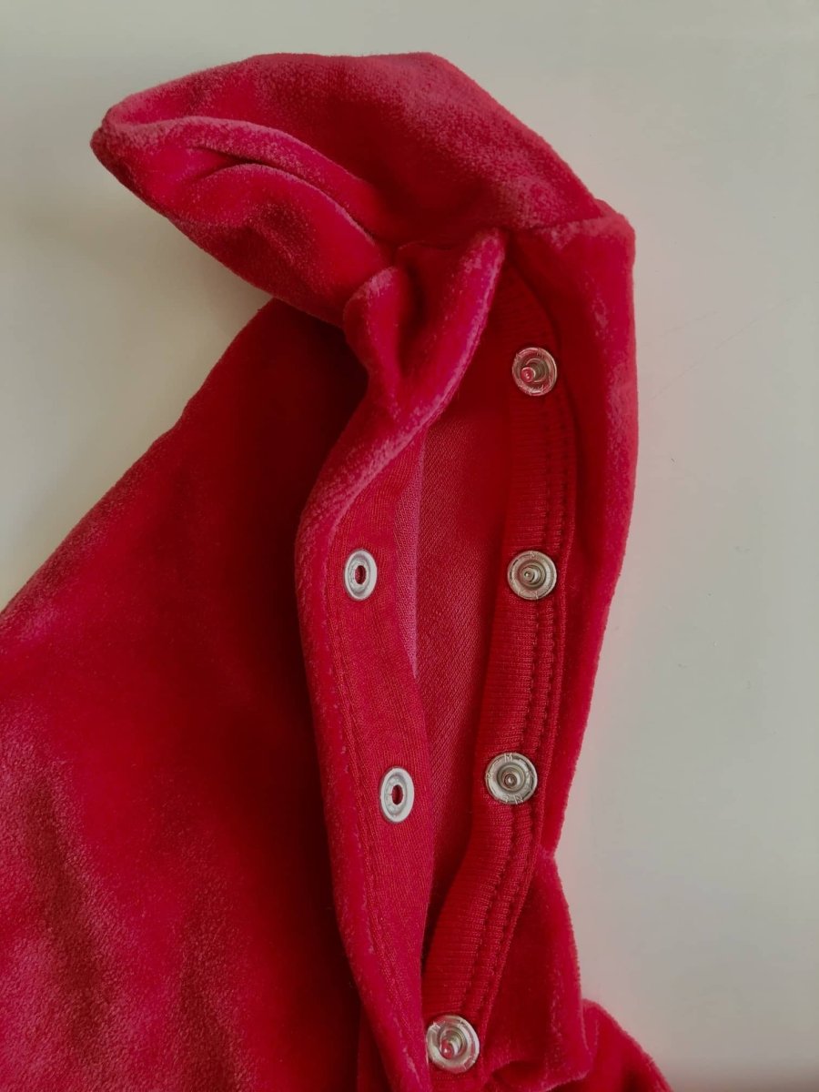 Enterito Polo Ralph Lauren Bebé Niño Plush Rojo - Cozy Kids