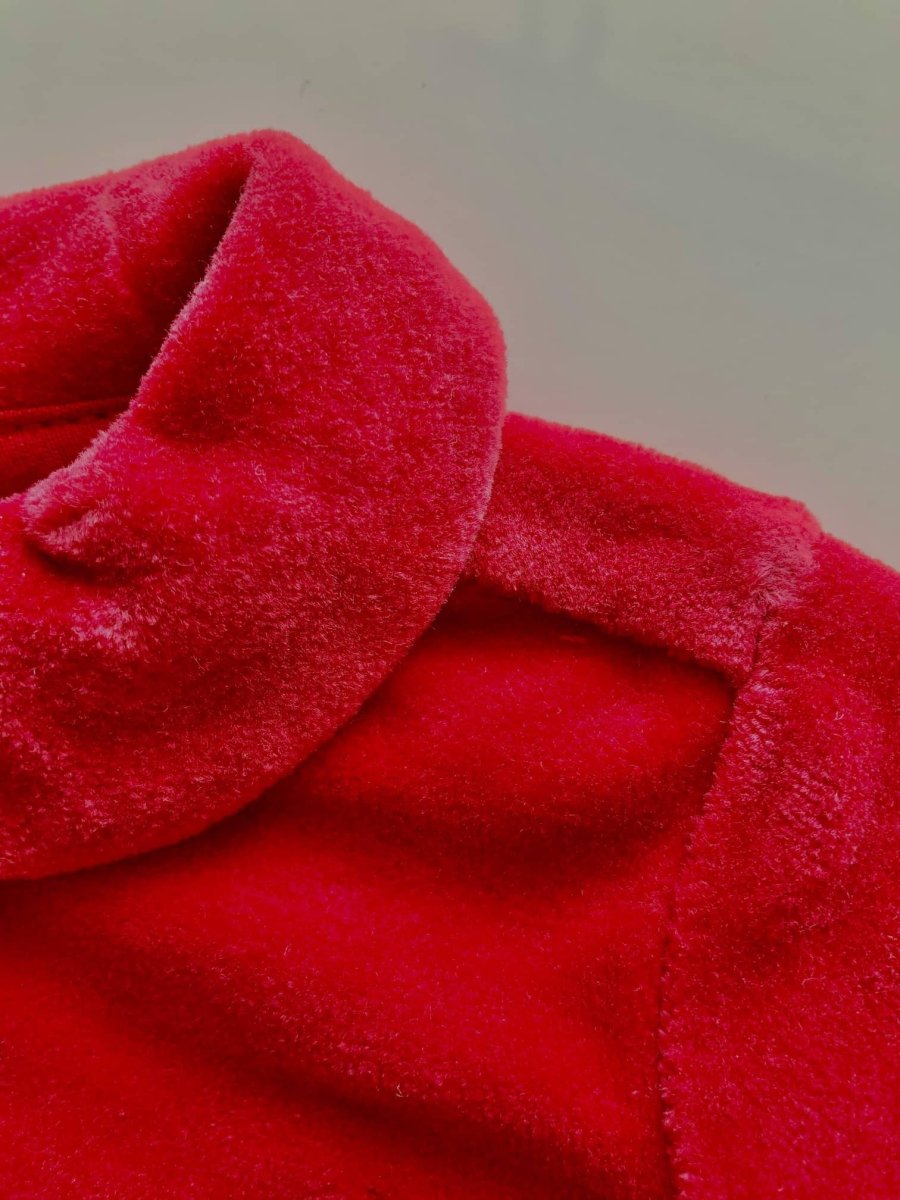 Enterito Polo Ralph Lauren Bebé Niño Plush Rojo - Cozy Kids