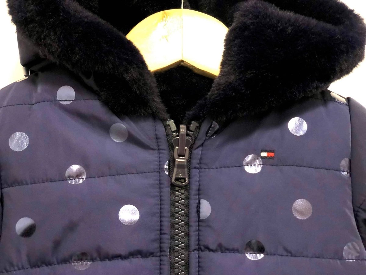 Parka Tommy Hilfiger de Niña Bebé Chaqueta Reversible - Cozy Kids