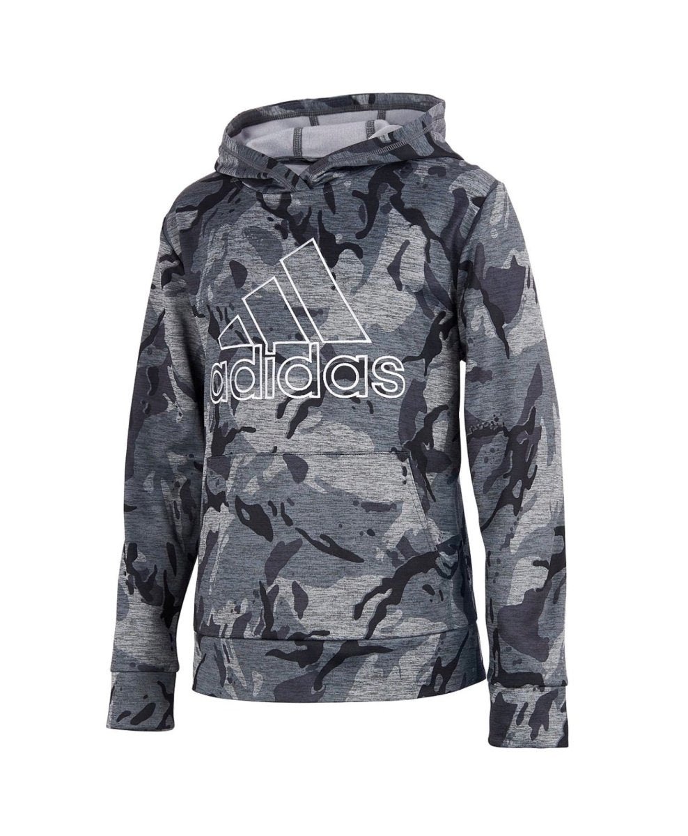 Poleron Adidas Niño Camuflaje Gris - Cozy Kids