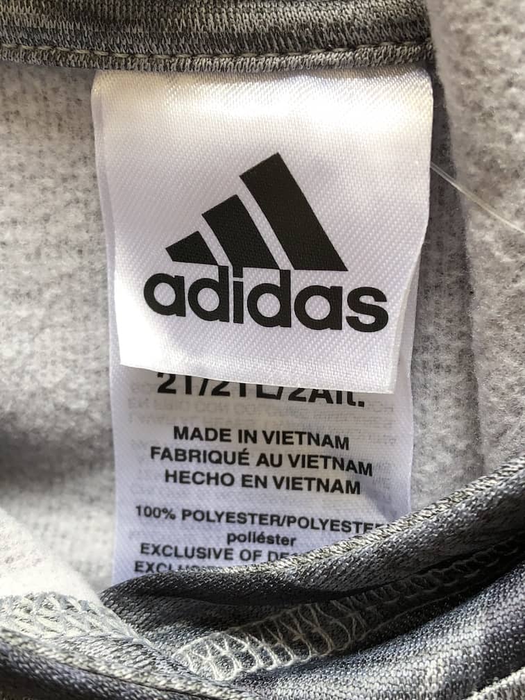 Poleron Adidas Niño Camuflaje Gris - Cozy Kids