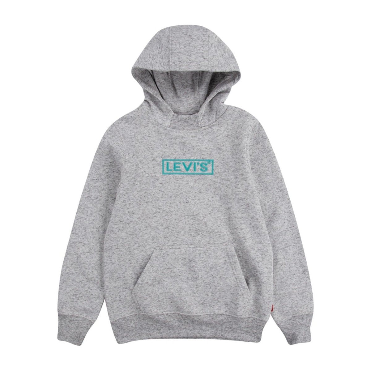 Polerón Niño Levi's Color Gris y Logo Verde en el Pecho - Cozy Kids