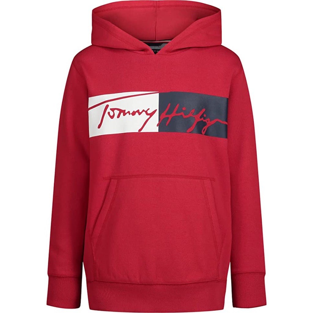 Poleron Niño Tommy Hilfiger Rojo - Cozy Kids