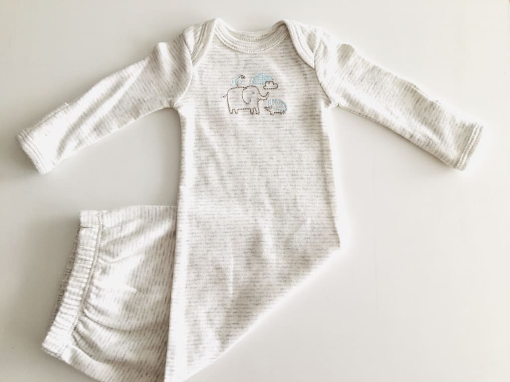 Saco de dormir Carter's elefante puerco espín y ave niño 100% algodón - Cozy Kids