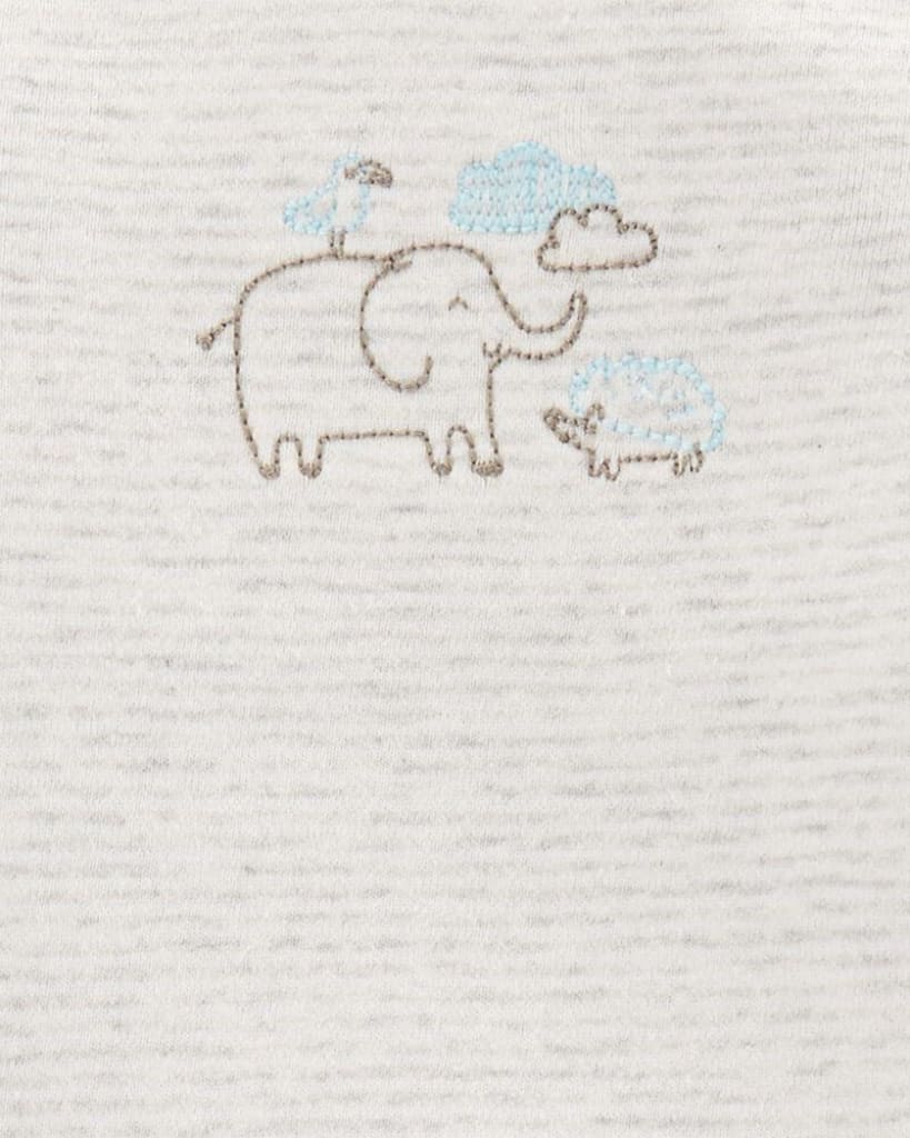Saco de dormir Carter's elefante puerco espín y ave niño 100% algodón - Cozy Kids