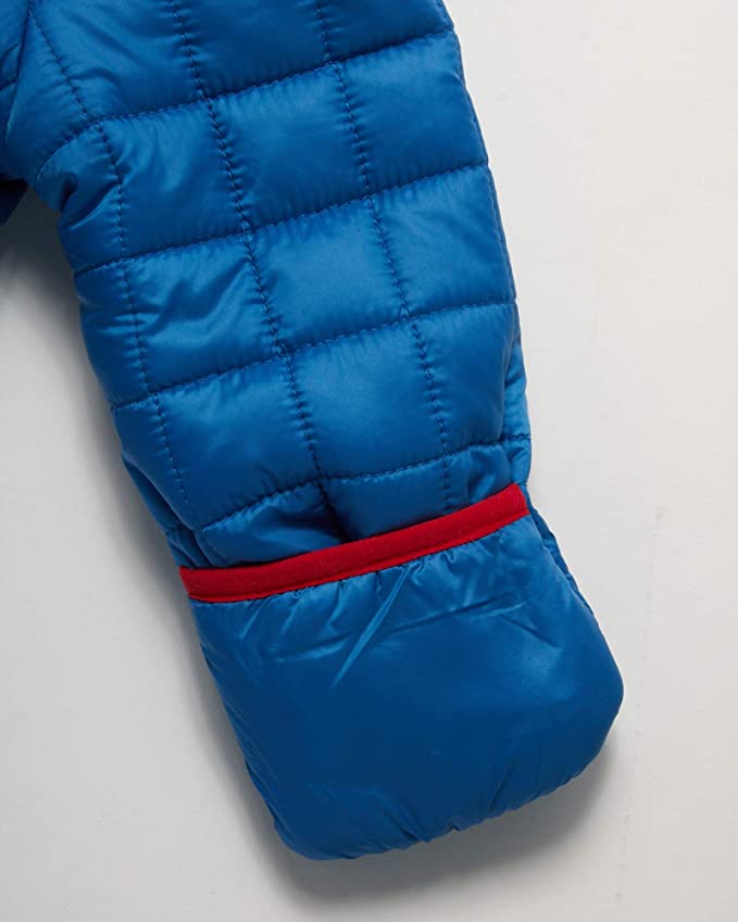 Enterito Térmico e impermeable para Bebé DKNY Niño Celeste y Rojo