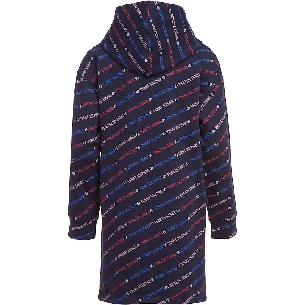 Vestido de Niña Tommy Hilfiger tipo Polerón con Capucha - Cozy Kids