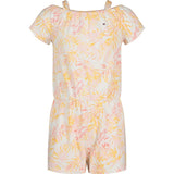 Ropa de bebe: Enterito Tommy Hilfiger Niña Blanco y Naranja Estilo Guayabera - Cozy Kids