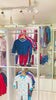 Cargar y reproducir el video en el visor de la galería, Chaleco Tommy Hilfiger Sweater Bebé Niña Azul Trenzado