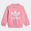Buzo Adidas Bebé Niña Rosado Logo Clasico