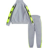 Buzo Nike Bebé Conjunto Niño Gris y Amarillo