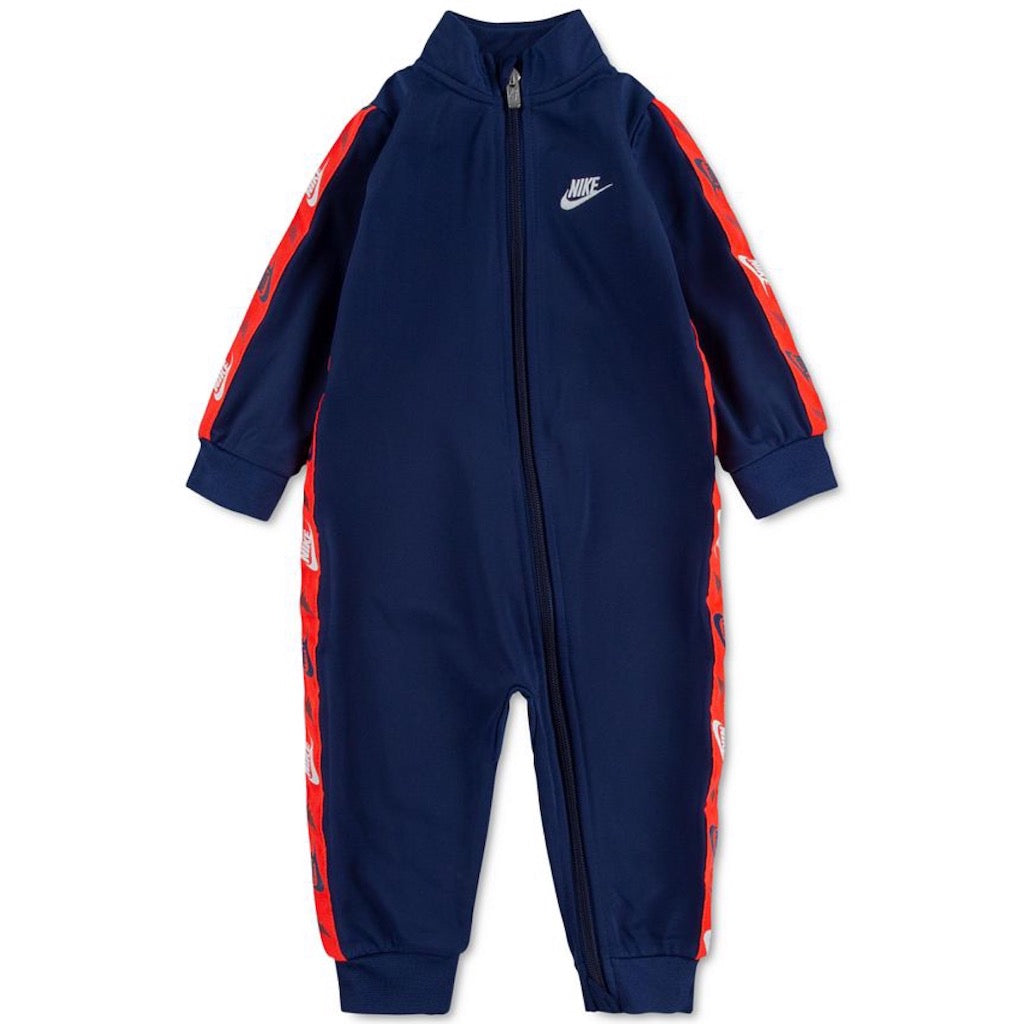Enterito bebé niño Nike Azul Marino Franjas con Logo