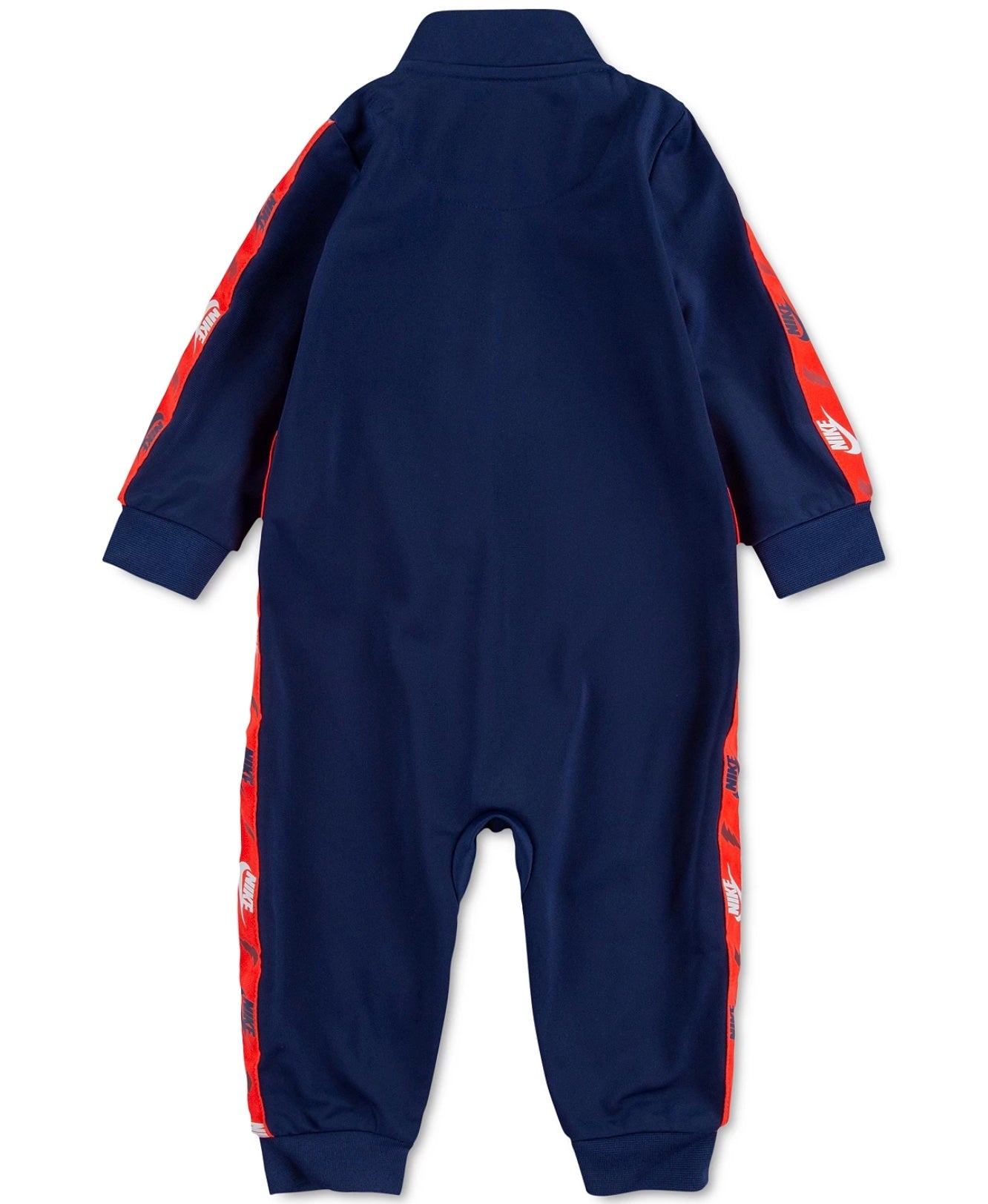 Cozy Kids Enterito bebé niño Nike Azul Marino Franjas con Logo