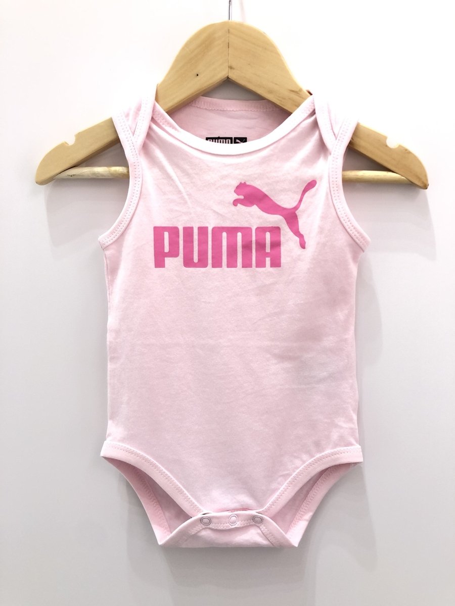 Body rosa pastel niña Puma Kids 99% algodón - Cozy Kids