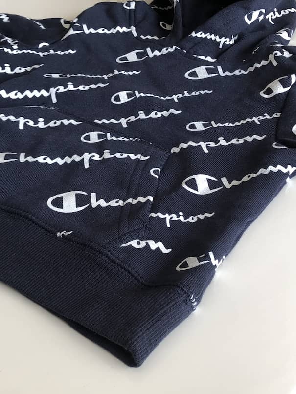 Buzo Champion Niño Bebé Azul y Gris - Cozy Kids