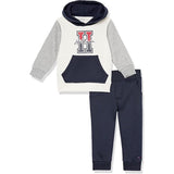 Buzo de Bebé Tommy Hilfiger Blanco Gris y Azul - Cozy Kids