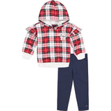 Conjunto Tommy Hilfiger Bebé Niña Polerón Escoces - Cozy Kids