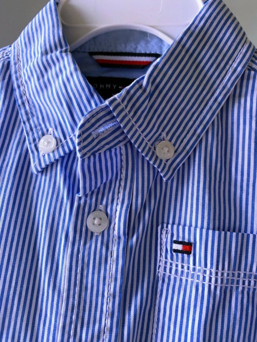 Conjunto Tommy Hilfiger Niño Camisa y Pantalón - Cozy Kids