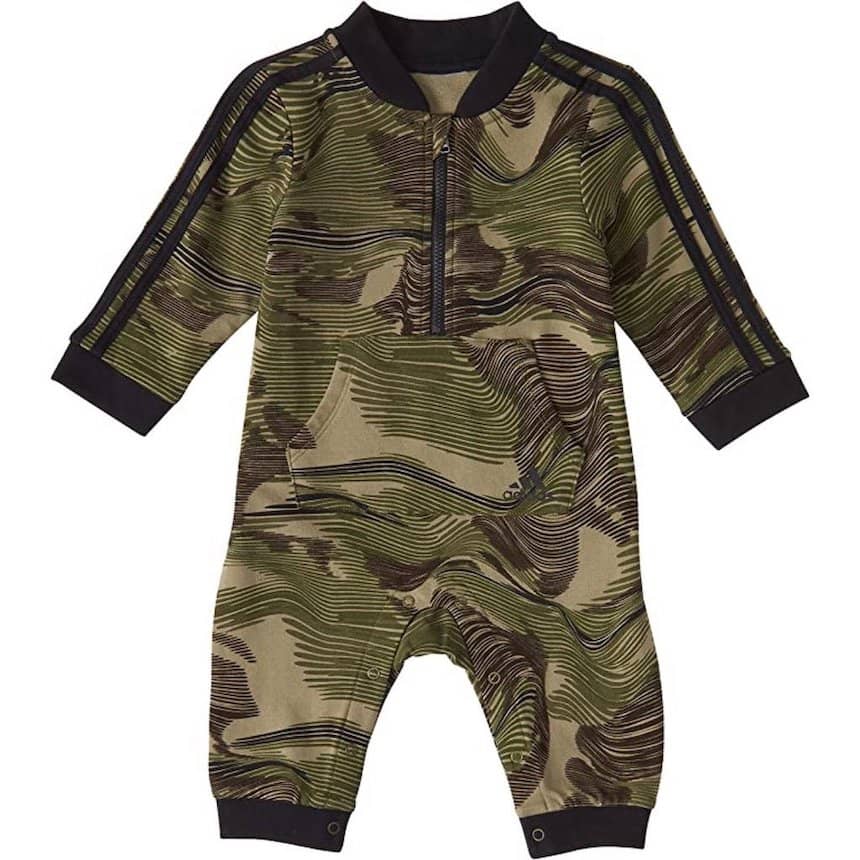 Pijama Enterizo Mono Para Niño Timone - Camuflaje, 100% Algodón, Talla 122-128 Cm