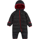 Nike Bebé: Enterito Termico de Nieve Jordan Bebé Negro - Cozy Kids