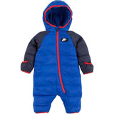 Nike Bebé: Enterito Termico de Nieve de Nike Azul y Rojo - Cozy Kids