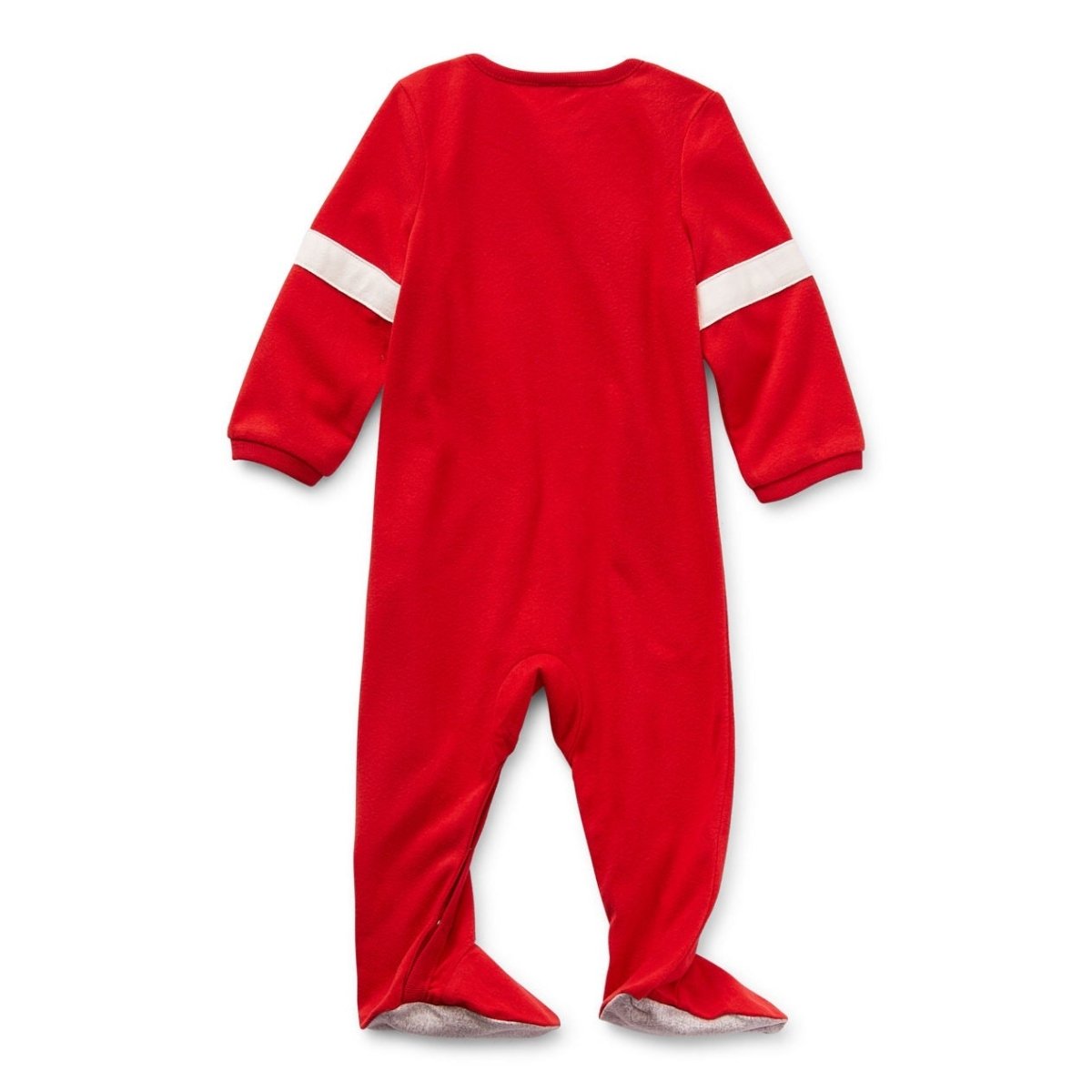 Enterito Pijama North Pole Trading Co. Color Rojo y Letras Blancas - Cozy Kids