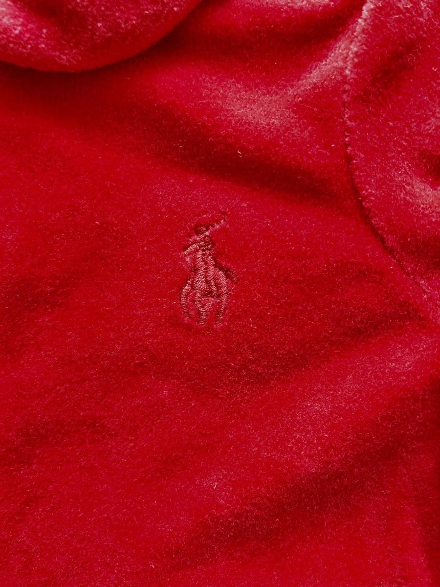 Enterito Polo Ralph Lauren Bebé Niño Plush Rojo - Cozy Kids